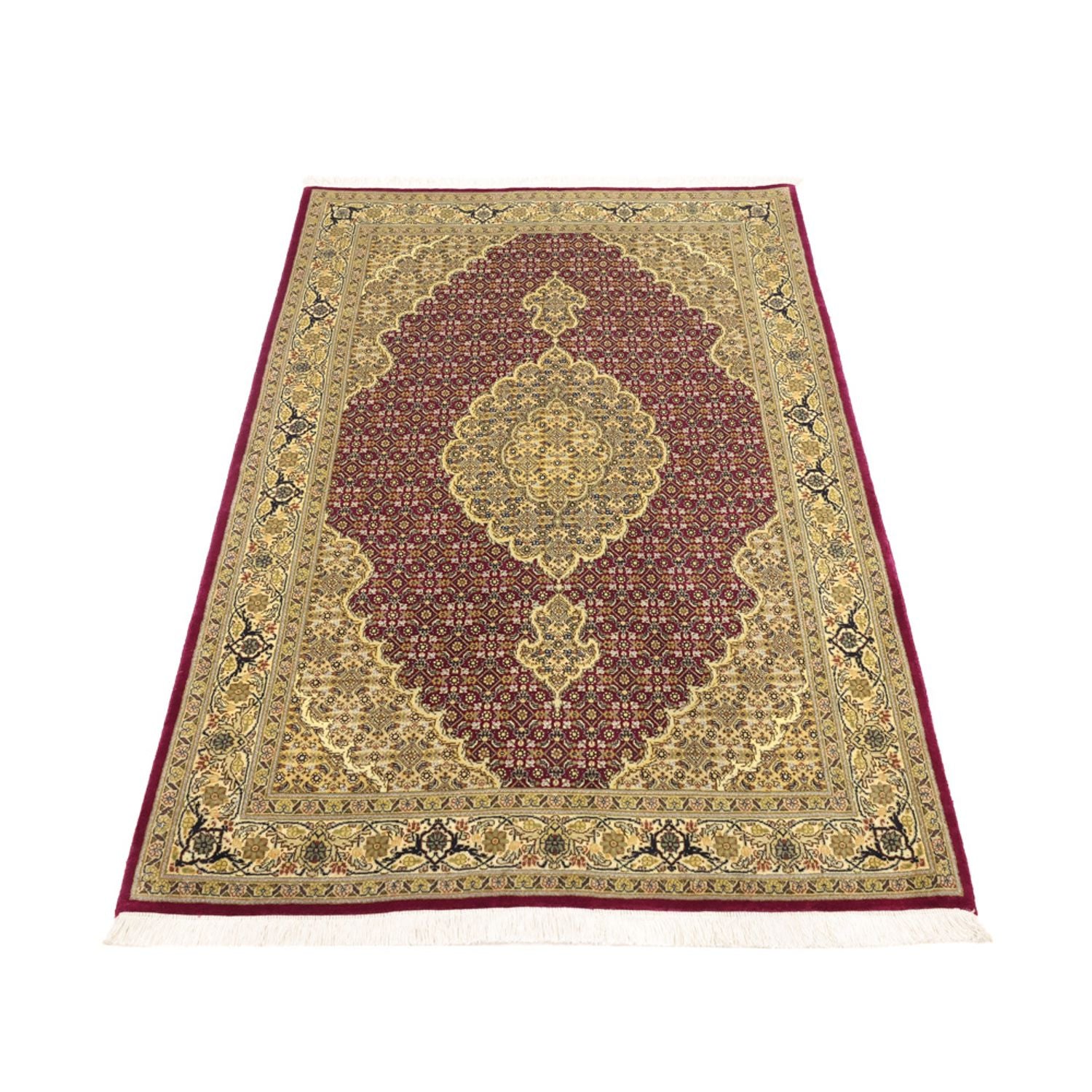 Persisk tæppe - Tabriz - Royal - 149 x 99 cm - rød