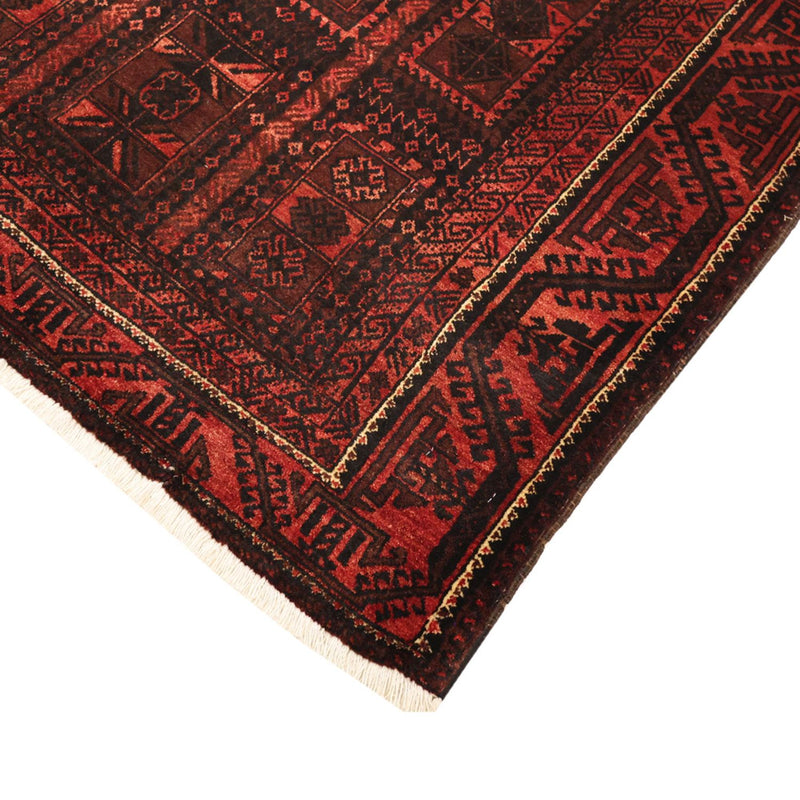 Baluch-tæppe - 205 x 117 cm - mørkerød