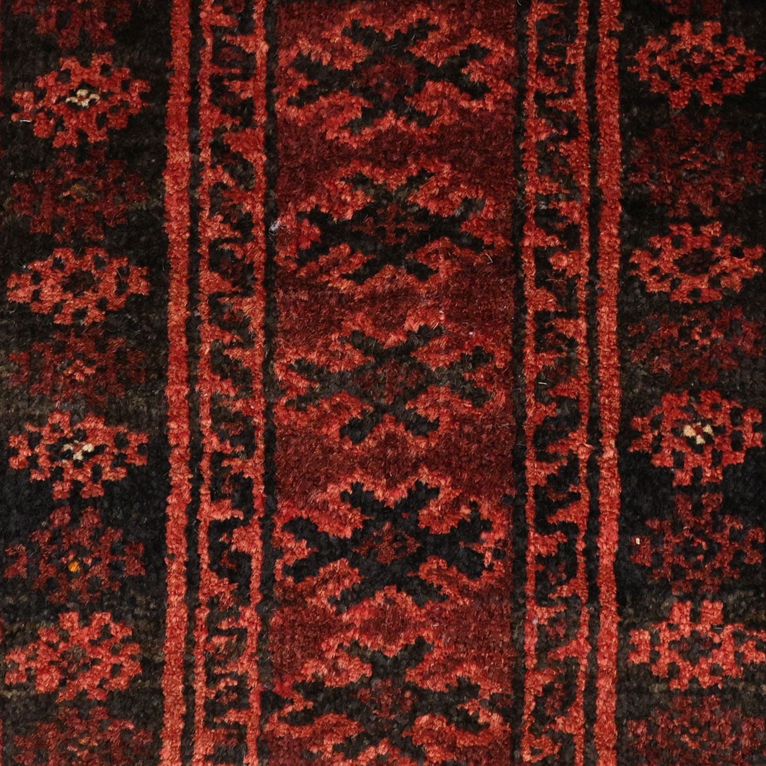 Baluch-tæppe - 188 x 113 cm - mørkerød