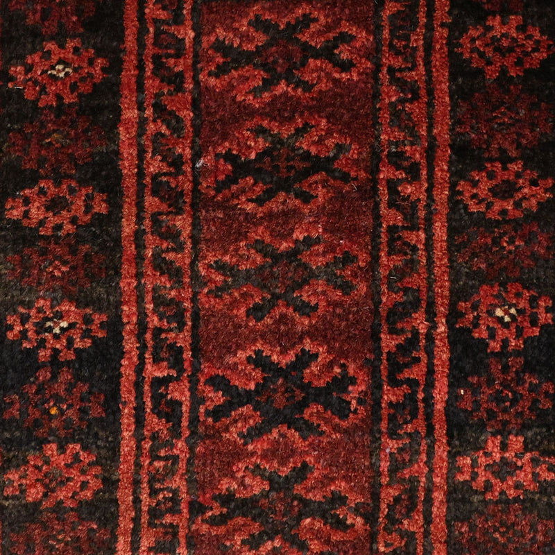 Baluch-tæppe - 188 x 113 cm - mørkerød