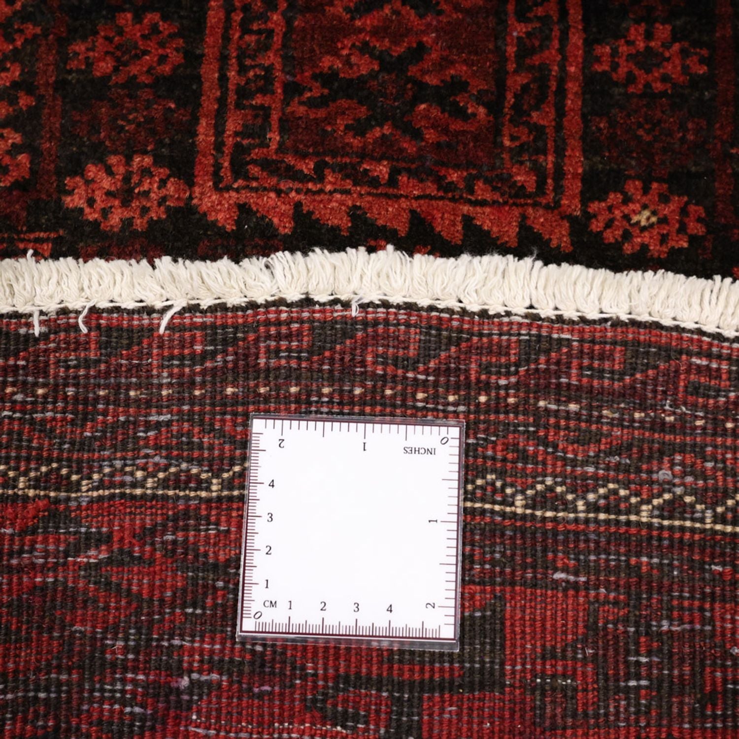 Baluch-tæppe - 188 x 113 cm - mørkerød