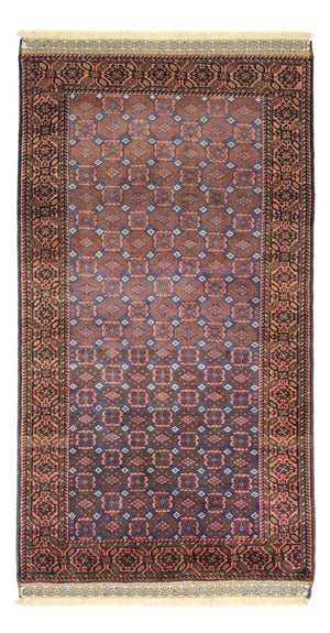 Løber Baluch-tæppe - 185 x 100 cm - mørkeblå