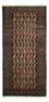 Løber Baluch-tæppe - 212 x 102 cm - mørk beige
