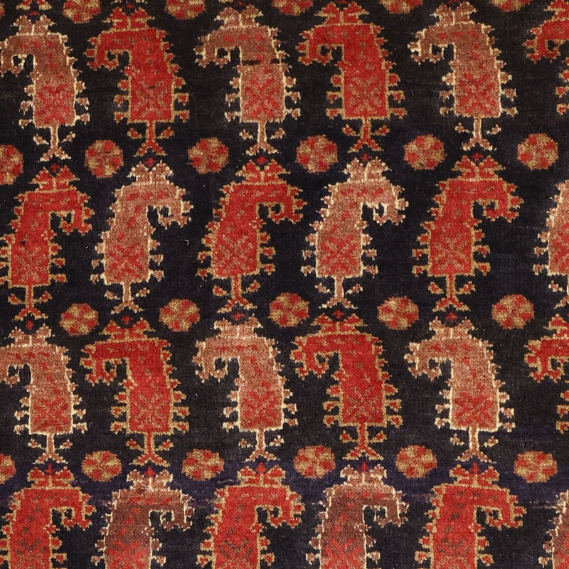 Løber Baluch-tæppe - 212 x 102 cm - mørk beige