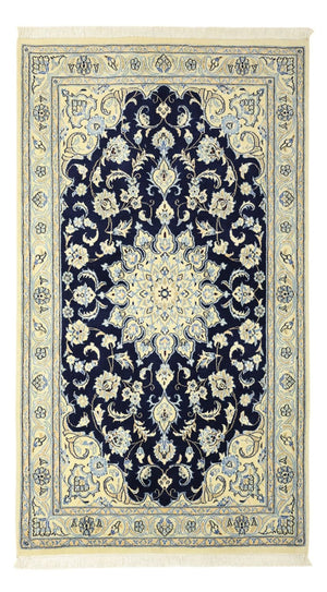 Persisk tæppe - Nain - Royal - 152 x 87 cm - mørkeblå