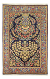Kerman Tæppe 96x148cm - Persisk tæppe - Rektangulær / Flerfarvet / 96 x 148 cm Rektangulær