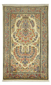 Kerman Tæppe 94x156cm - Persisk tæppe - Rektangulær / Sand / 94 x 156 cm Rektangulær