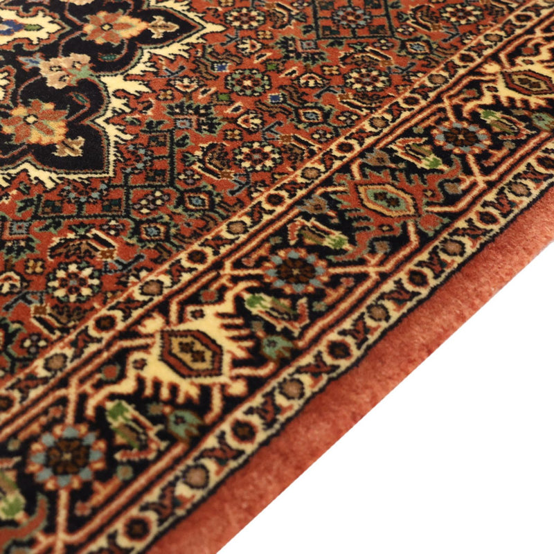 Persisk tæppe - Bijar - 140 x 69 cm - mørk beige