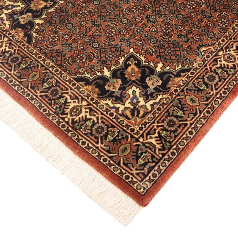 Persisk tæppe - Bijar - 140 x 69 cm - mørk beige