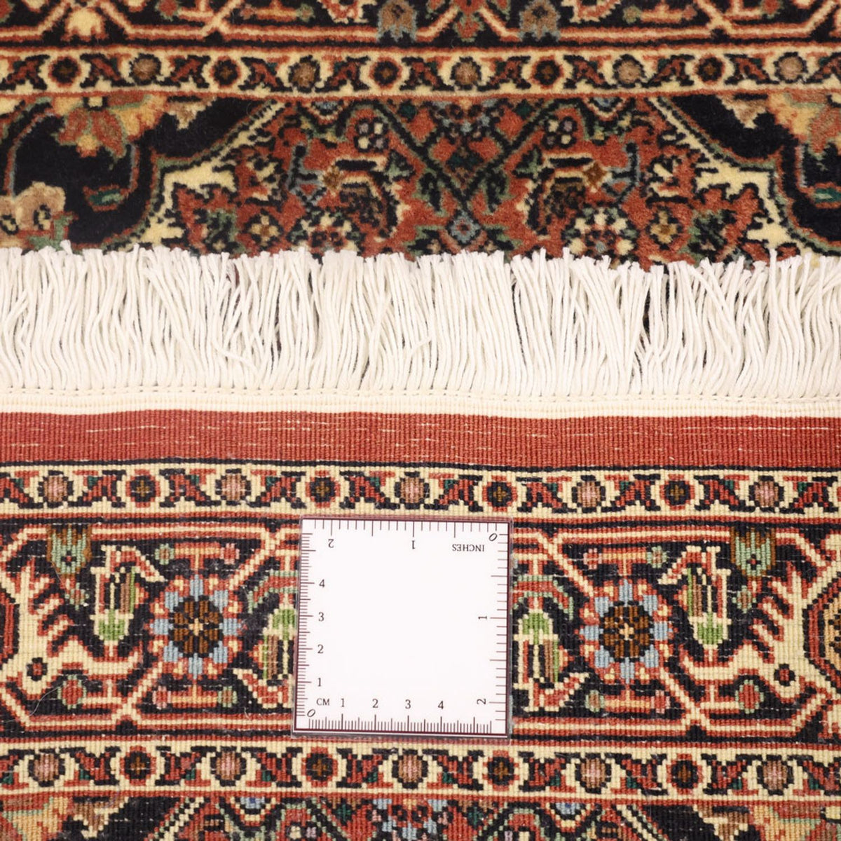 Persisk tæppe - Bijar - 140 x 69 cm - mørk beige
