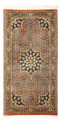 Persisk tæppe - Bijar - 139 x 72 cm - mørk beige
