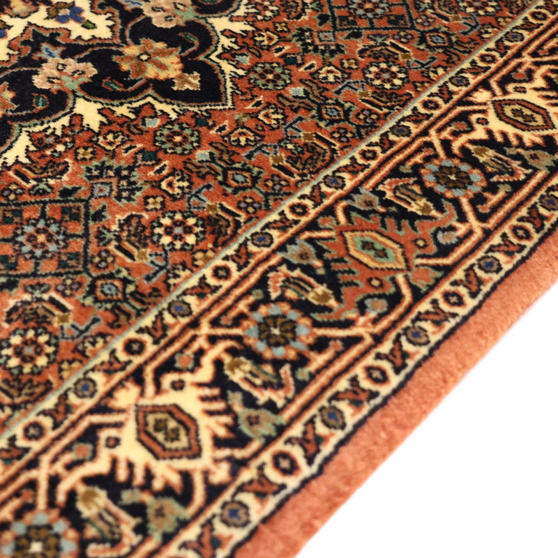 Persisk tæppe - Bijar - 139 x 72 cm - mørk beige