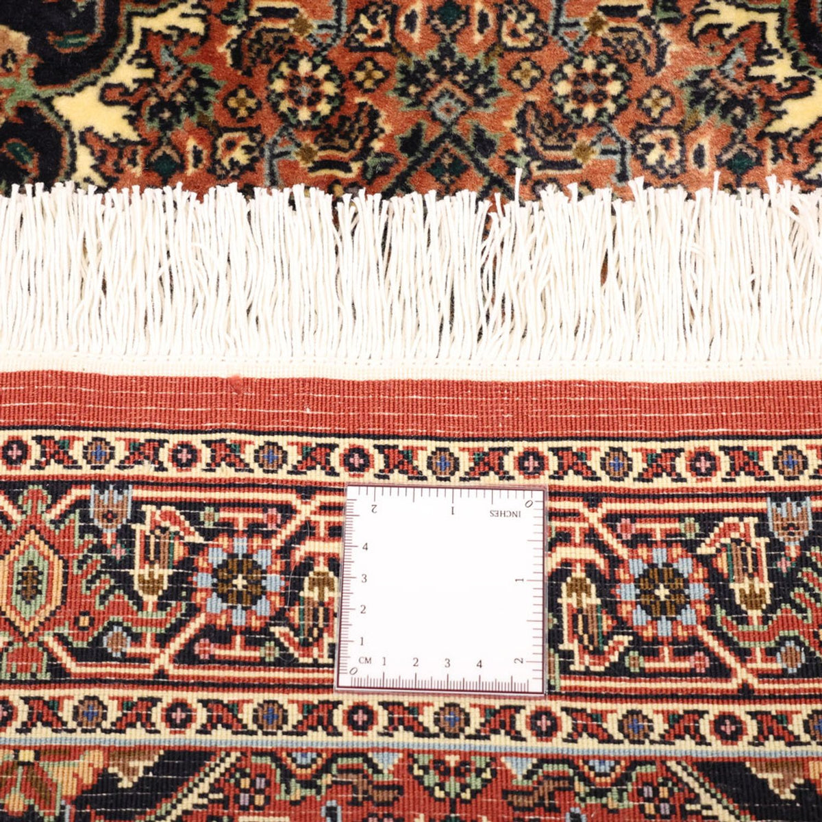 Persisk tæppe - Bijar - 139 x 72 cm - mørk beige