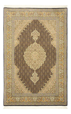 Persisk tæppe - Tabriz - Royal - 154 x 102 cm - mørk beige