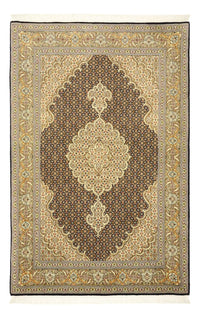 Persisk tæppe - Tabriz - Royal - 154 x 102 cm - mørk beige