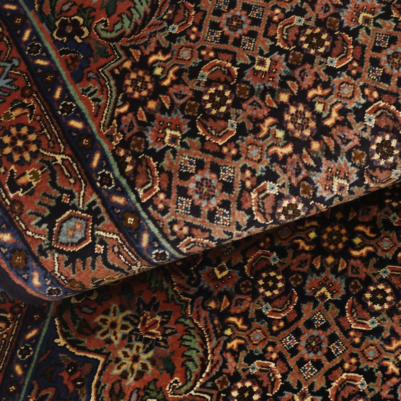 Persisk tæppe - Bijar - 147 x 69 cm - mørk beige