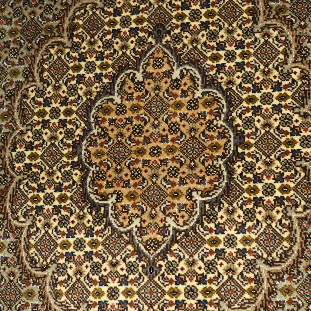Persisk tæppe - Tabriz - Royal - 149 x 100 cm - olivengrøn