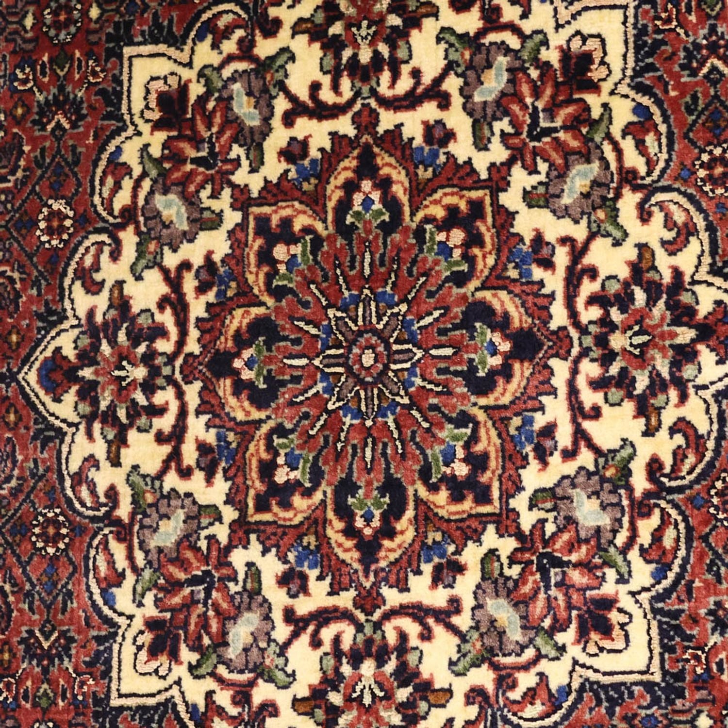 Persisk tæppe - Bijar - 155 x 89 cm - rust