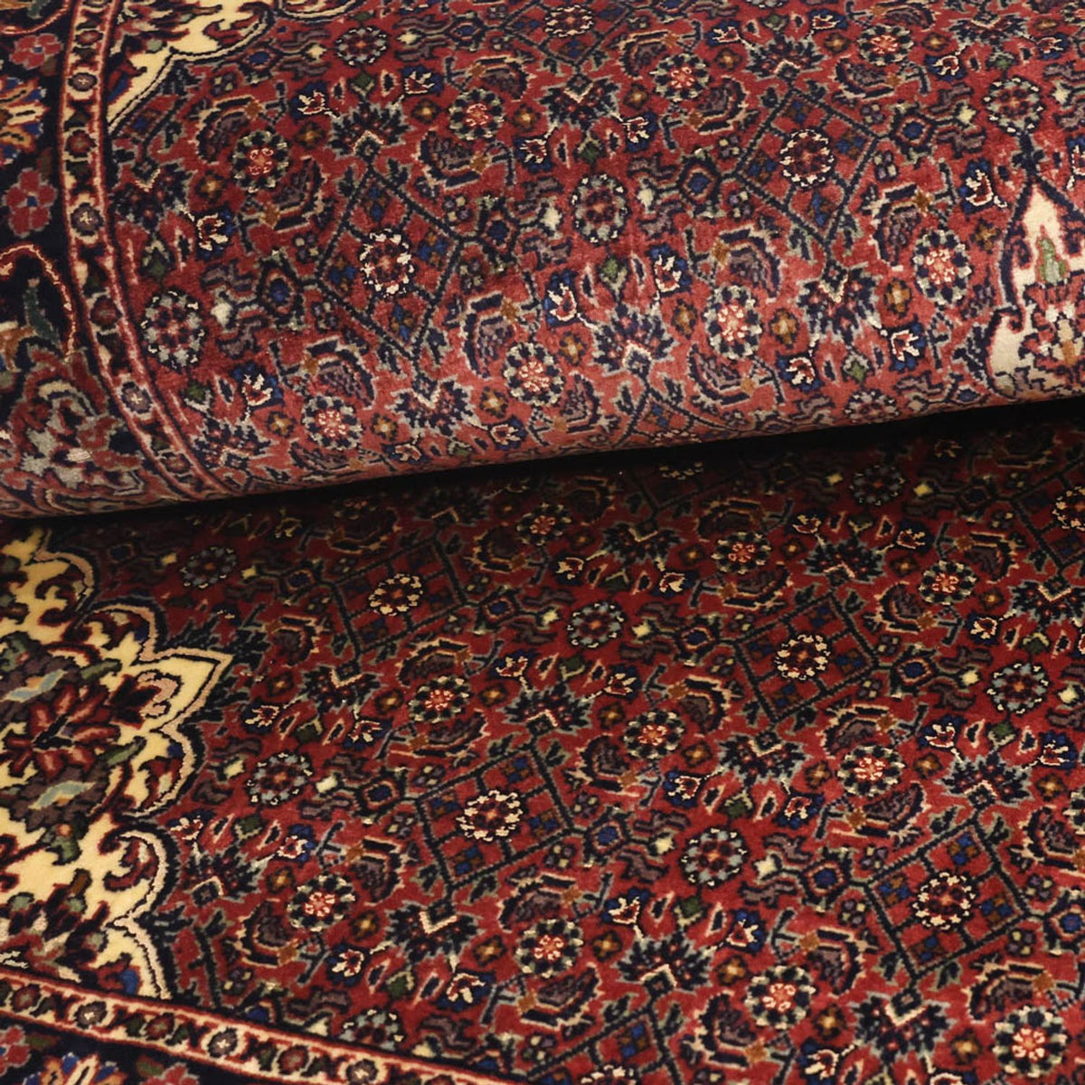 Persisk tæppe - Bijar - 155 x 89 cm - rust