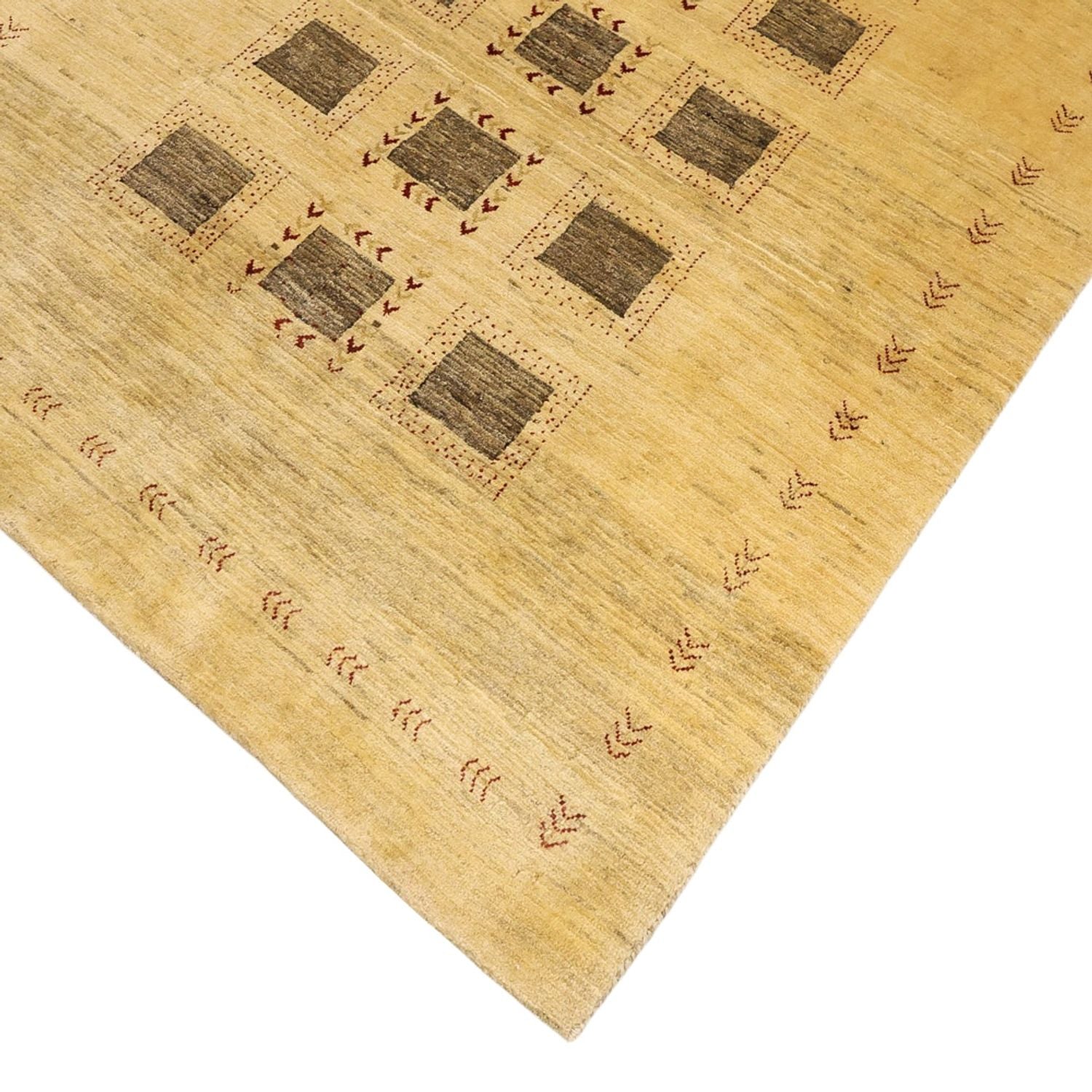Gabbeh-tæppe - Kashkuli Persisk - 190 x 116 cm - beige