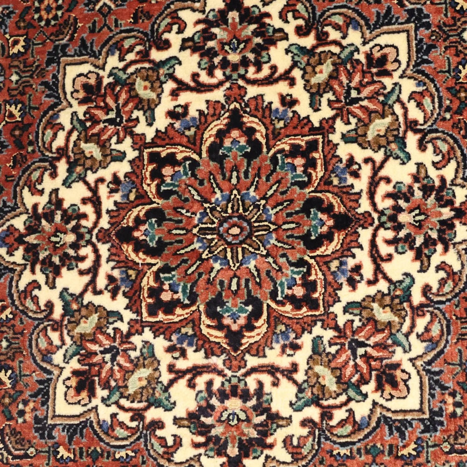 Persisk tæppe - Bijar - 146 x 92 cm - rust