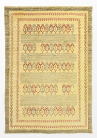 Gabbeh-tæppe - Kashkuli Persisk - 125 x 87 cm - beige