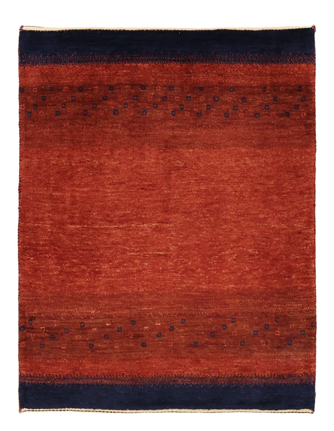 Gabbeh-tæppe - Kashkuli Persisk - 97 x 74 cm - mørkerød