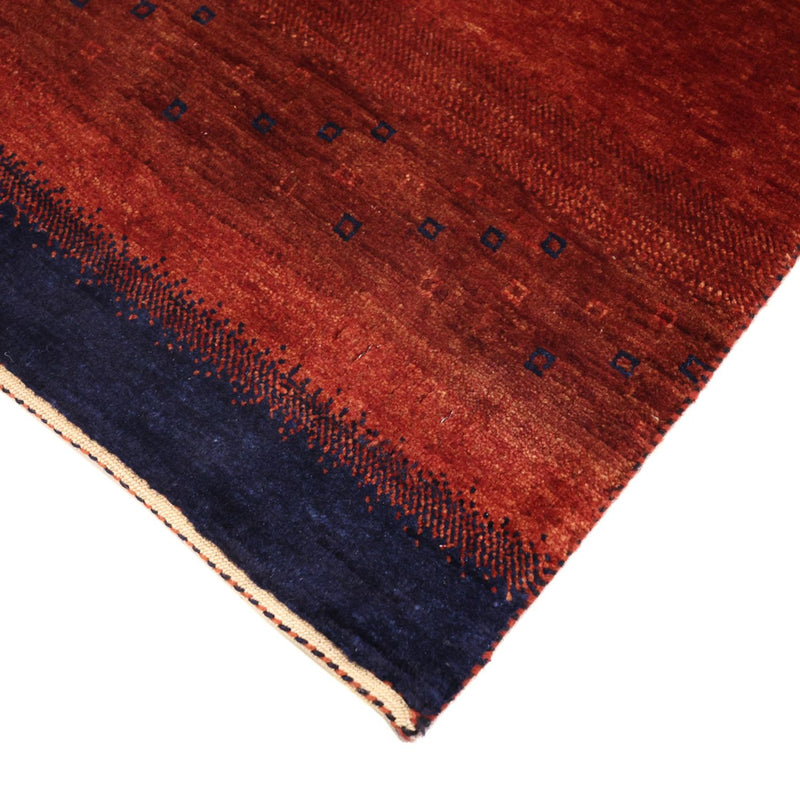 Gabbeh-tæppe - Kashkuli Persisk - 97 x 74 cm - mørkerød