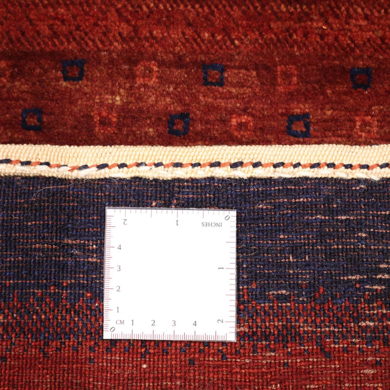 Gabbeh-tæppe - Kashkuli Persisk - 97 x 74 cm - mørkerød