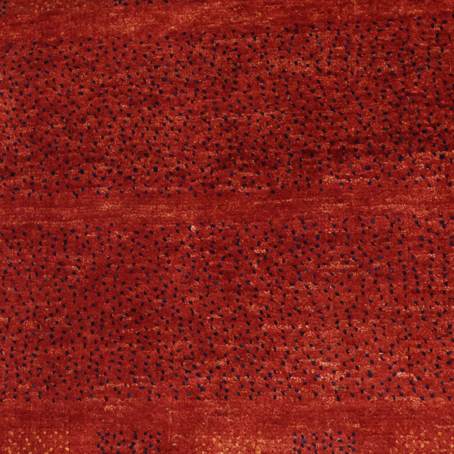 Gabbeh-tæppe - Kashkuli Persisk firkantet  - 112 x 101 cm - mørkerød
