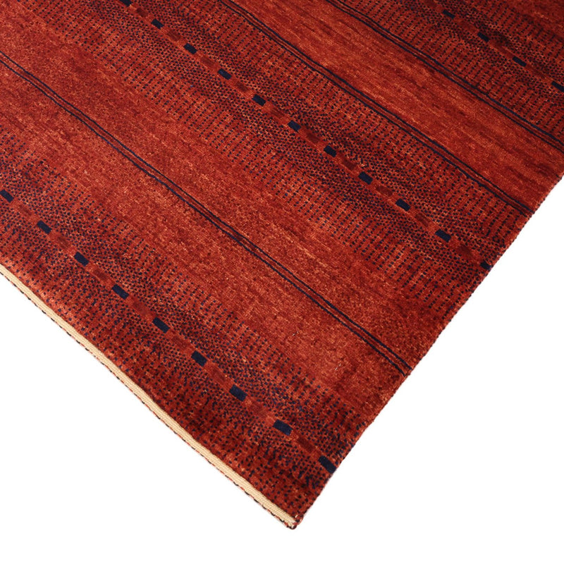 Gabbeh-tæppe - Kashkuli Persisk - 100 x 80 cm - mørkerød