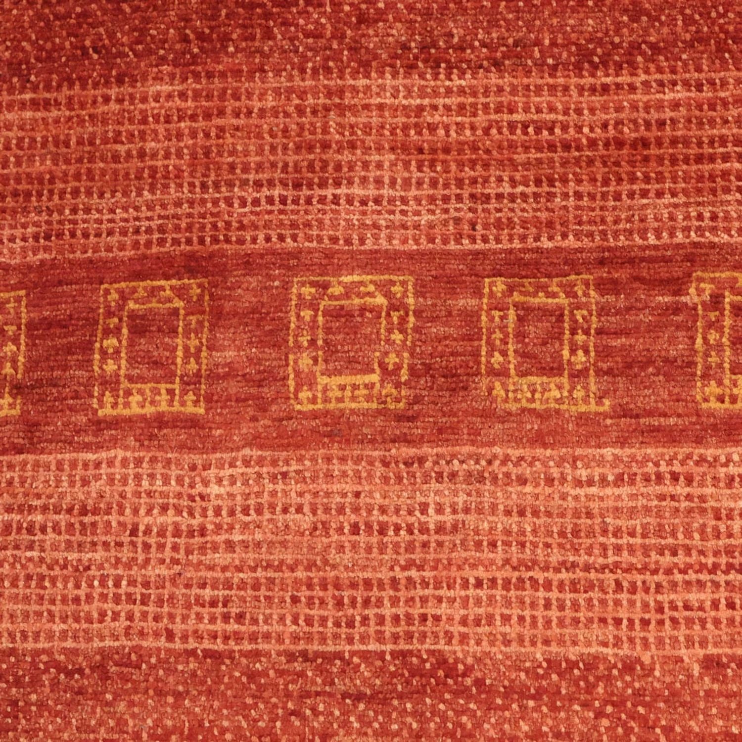 Gabbeh-tæppe - Kashkuli Persisk - 113 x 97 cm - rød