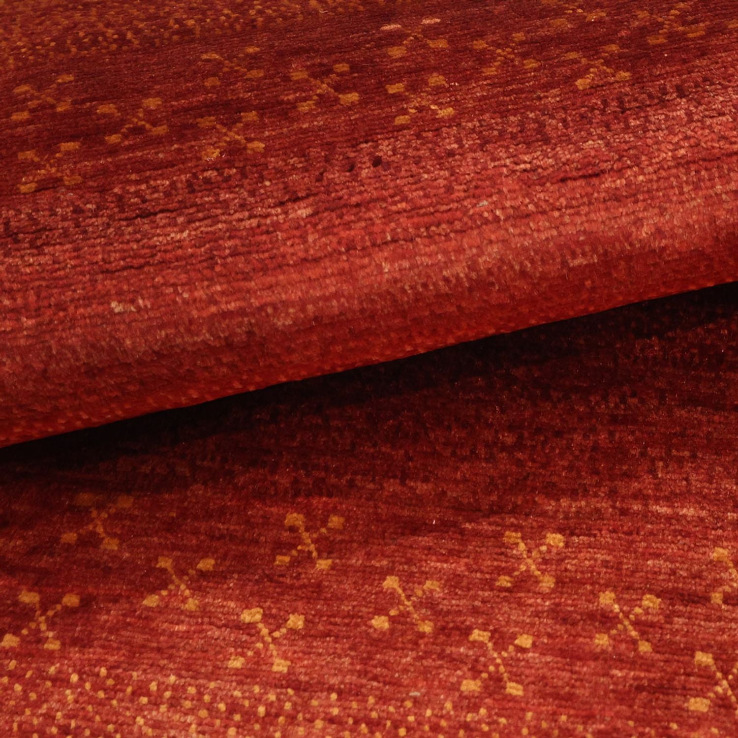 Gabbeh-tæppe - Kashkuli Persisk - 113 x 97 cm - rød
