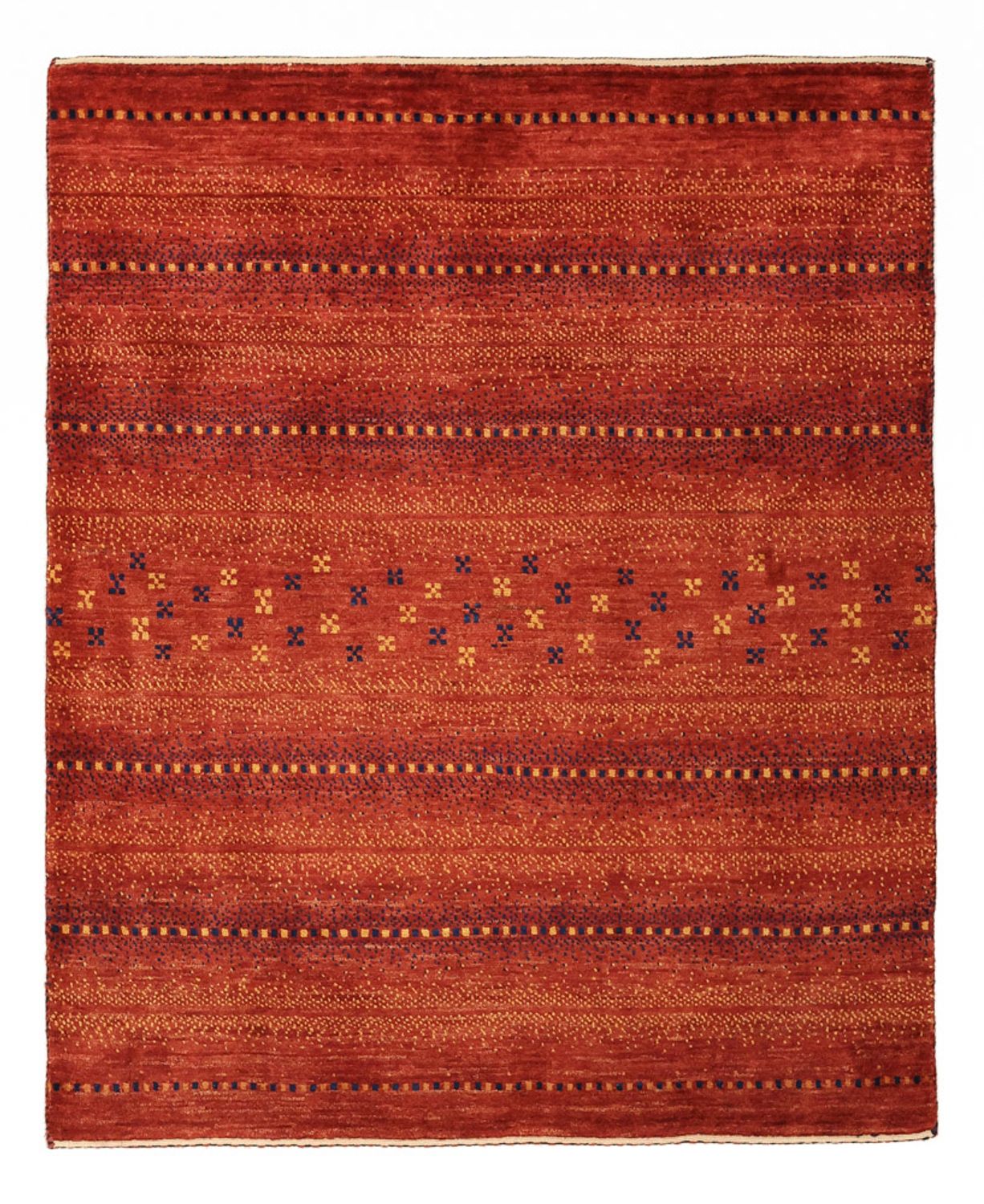 Gabbeh-tæppe - Kashkuli Persisk - 122 x 98 cm - rød