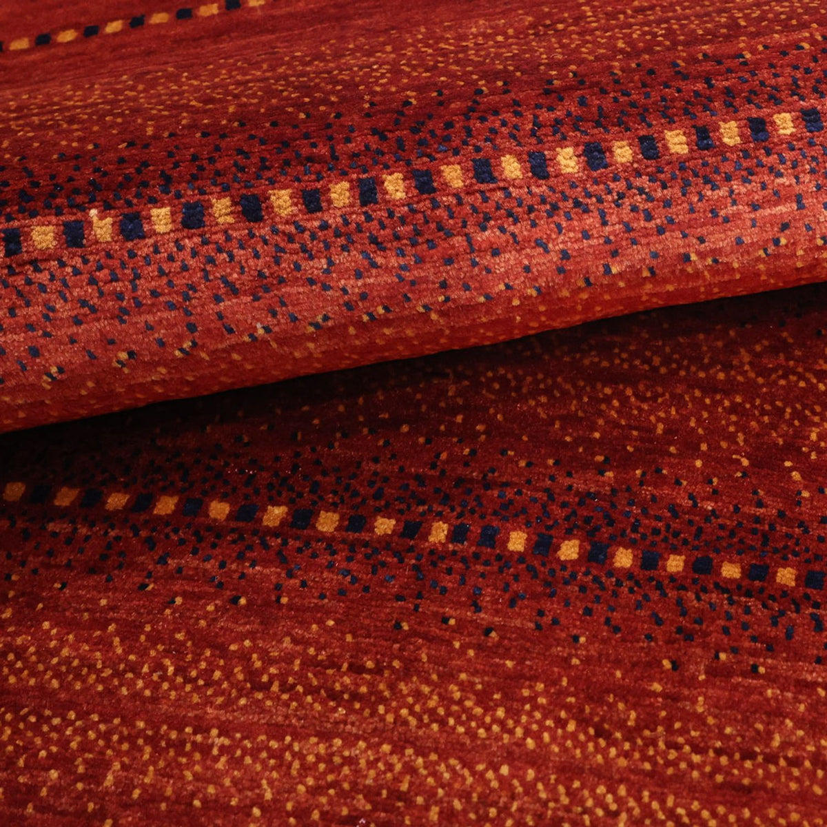 Gabbeh-tæppe - Kashkuli Persisk - 122 x 98 cm - rød