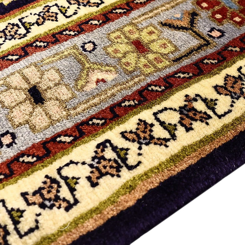 Persisk tæppe - Nomadisk - 210 x 148 cm - grøn