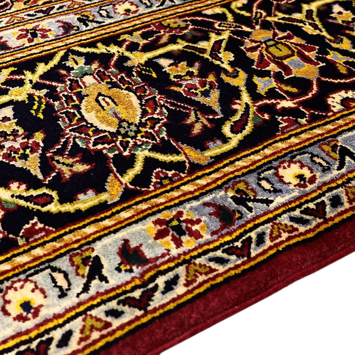Kashan Tæppe 138x211cm - Persisk tæppe