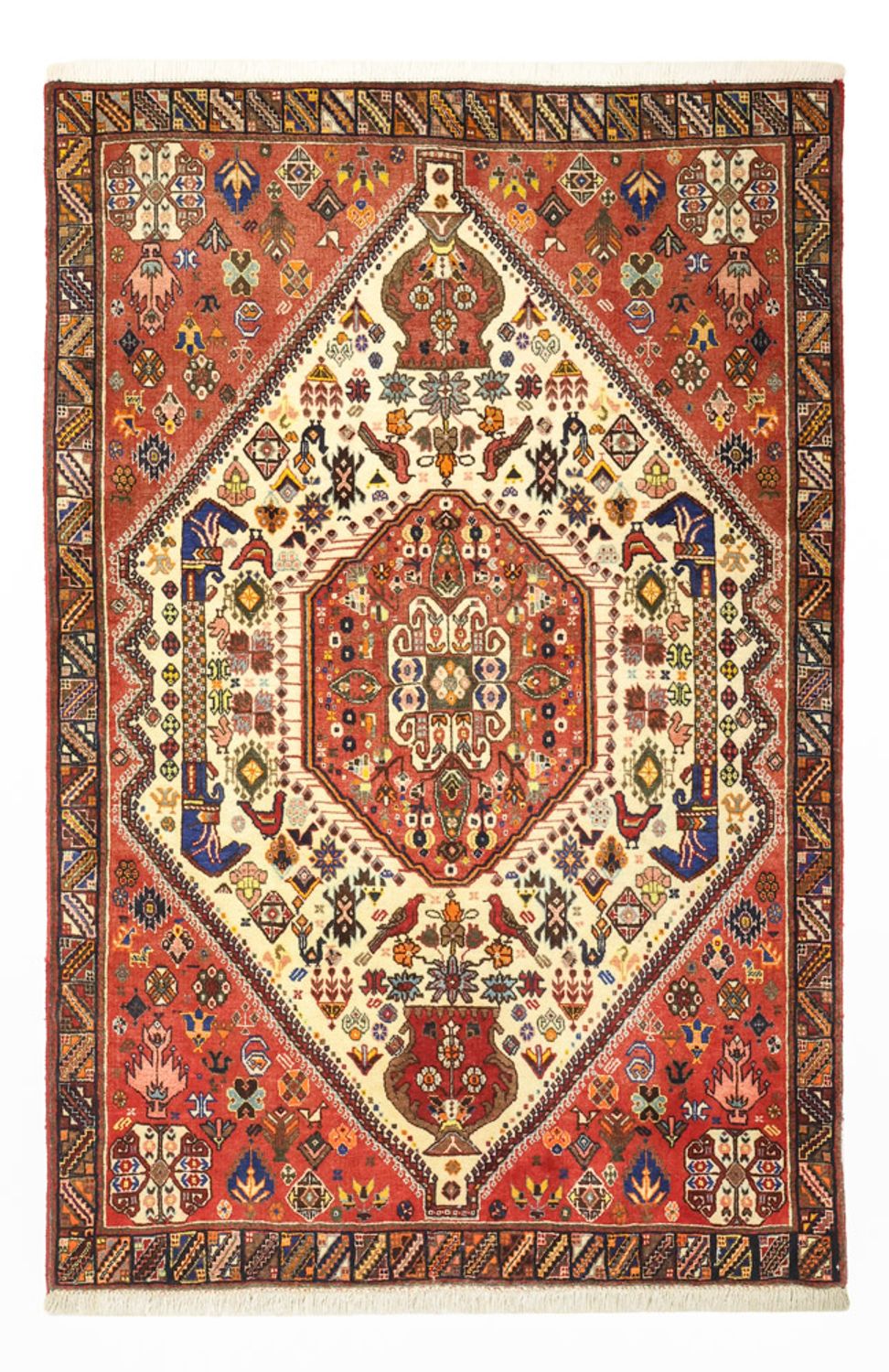 Persisk tæppe - Nomadisk - 150 x 101 cm - beige