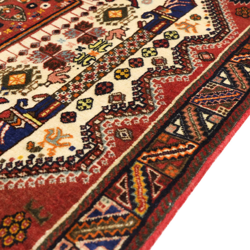 Persisk tæppe - Nomadisk - 150 x 101 cm - beige