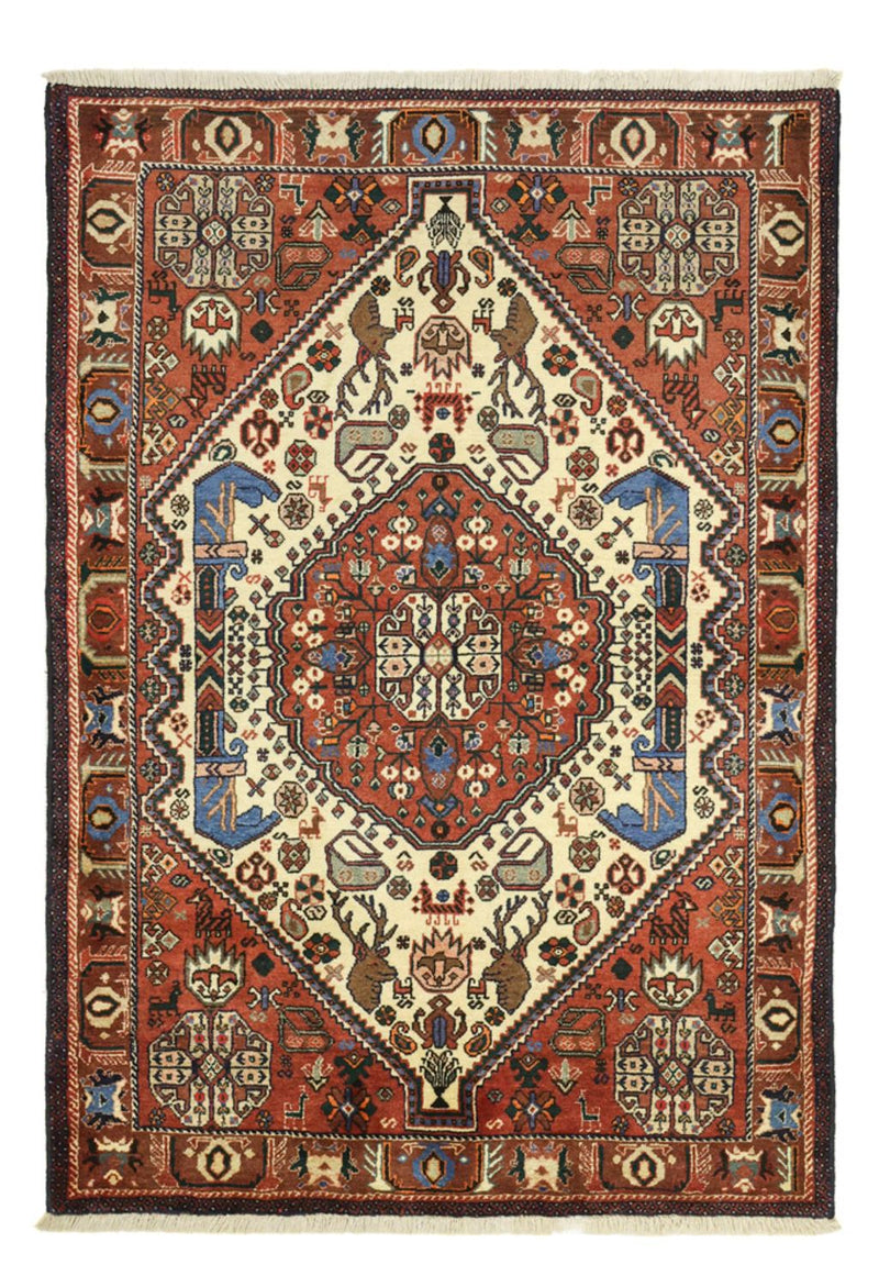 Persisk tæppe - Nomadisk - 153 x 105 cm - beige