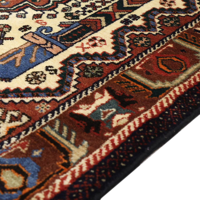 Persisk tæppe - Nomadisk - 153 x 105 cm - beige