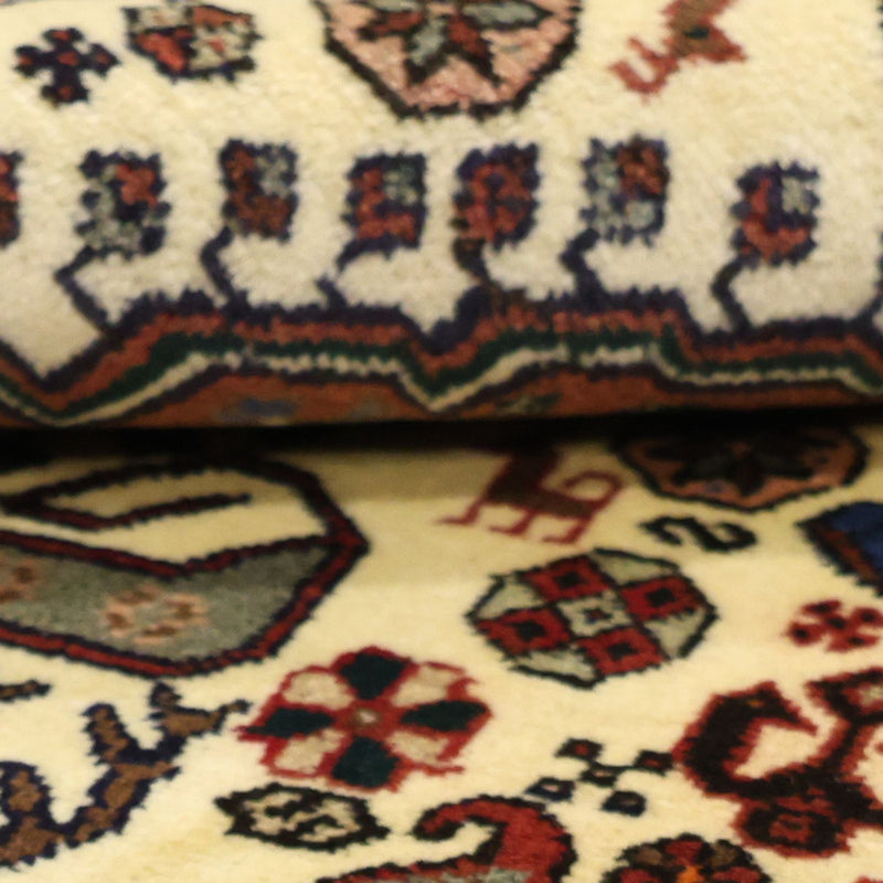 Persisk tæppe - Nomadisk - 153 x 105 cm - beige