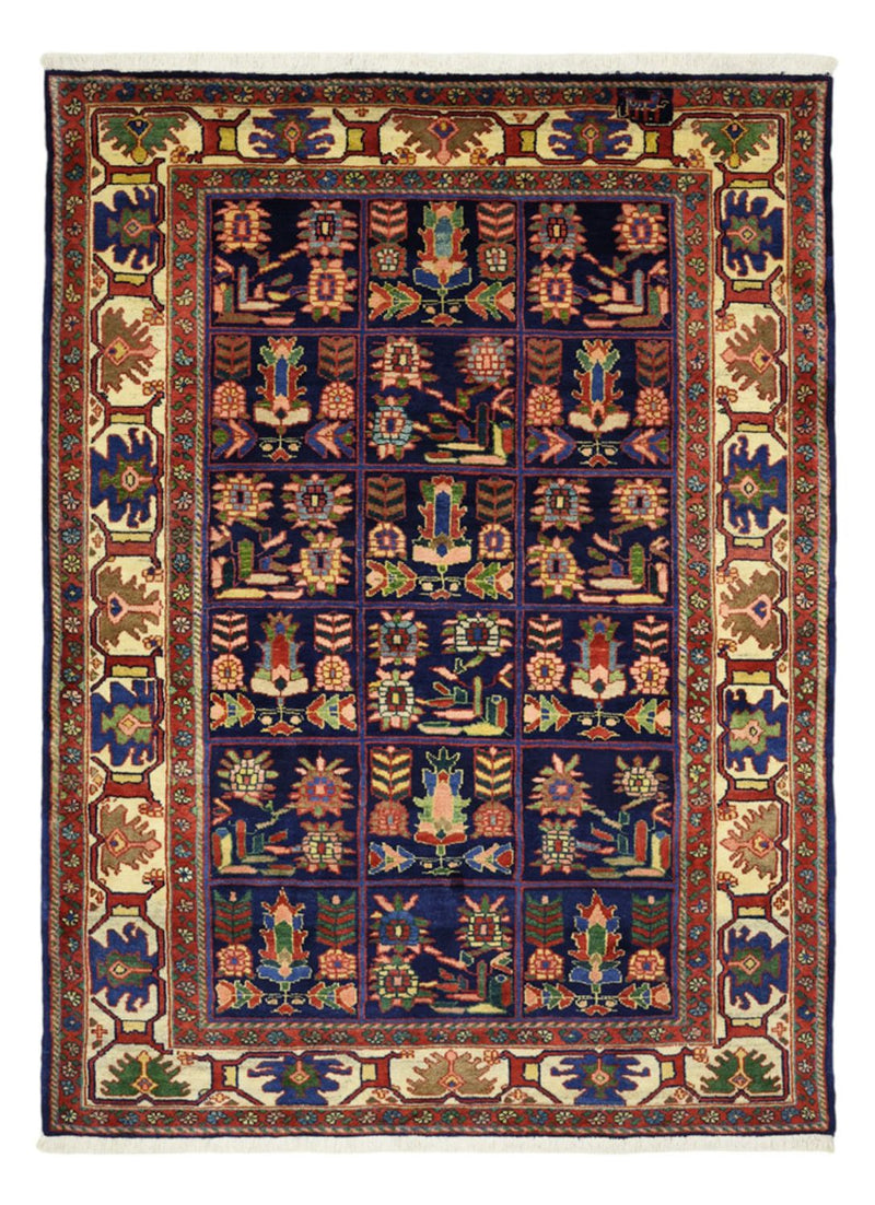 Persisk tæppe - Nomadisk - 214 x 160 cm - flerfarvet