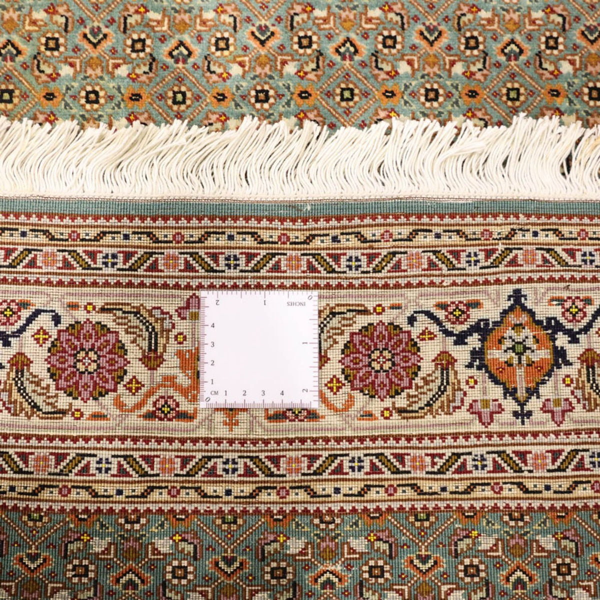 Persisk tæppe - Tabriz - Royal - Royal - 145 x 101 cm - olivengrøn