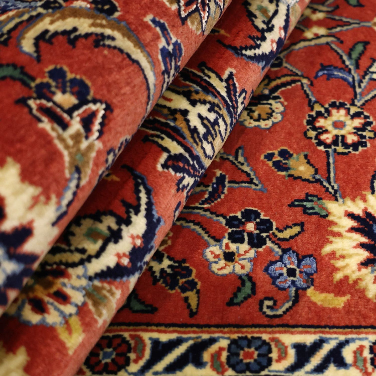 Løber Persisk tæppe - Keshan - 151 x 57 cm - rød