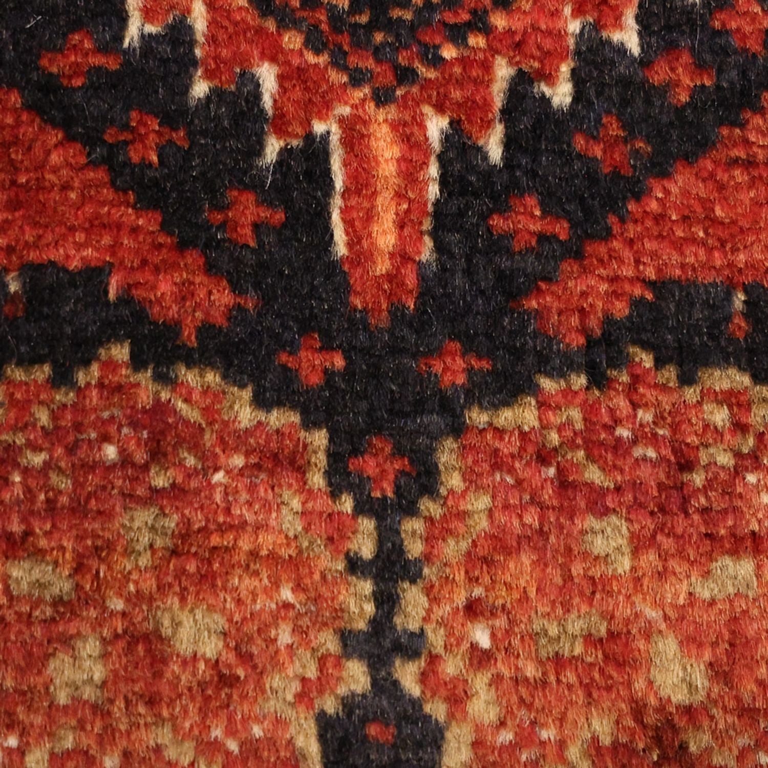Løber Baluch-tæppe - 198 x 102 cm - mørkerød