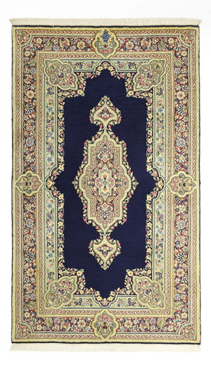 Persisk tæppe - Classic - Royal - 148 x 89 cm - mørkeblå
