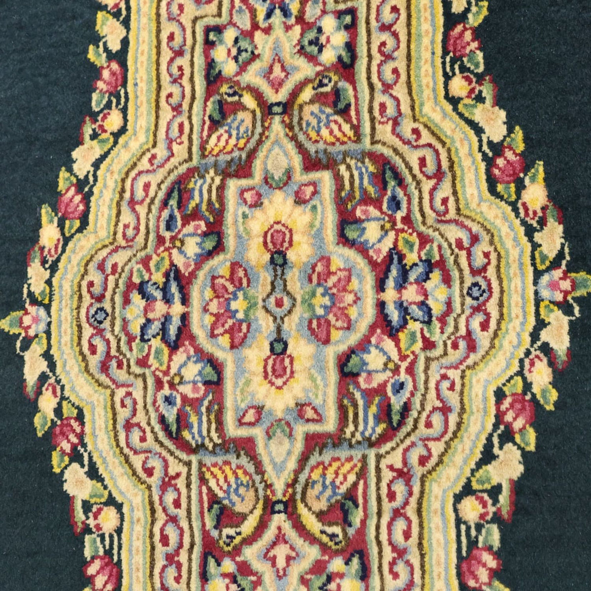 Persisk tæppe - Classic - Royal - 152 x 90 cm - mørkegrøn