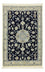Persisk tæppe - Nain - Royal - 136 x 86 cm - mørkeblå