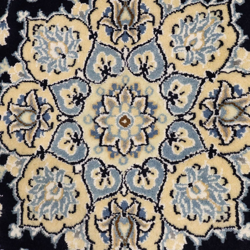 Persisk tæppe - Nain - Royal - 136 x 86 cm - mørkeblå